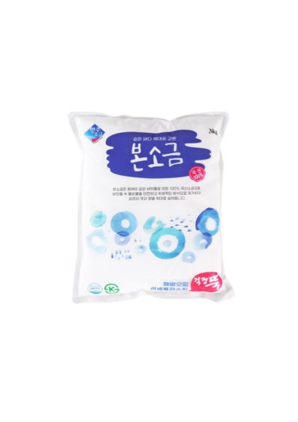 한주본소금 3kg