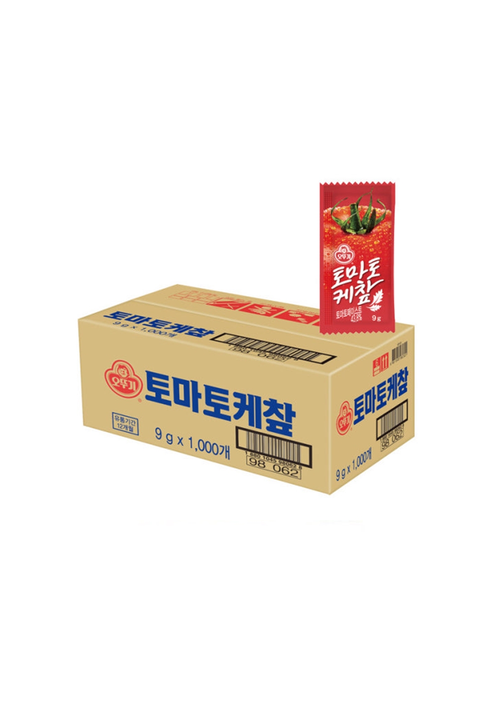 [오뚜기] 일회용 토마토케챂 9g