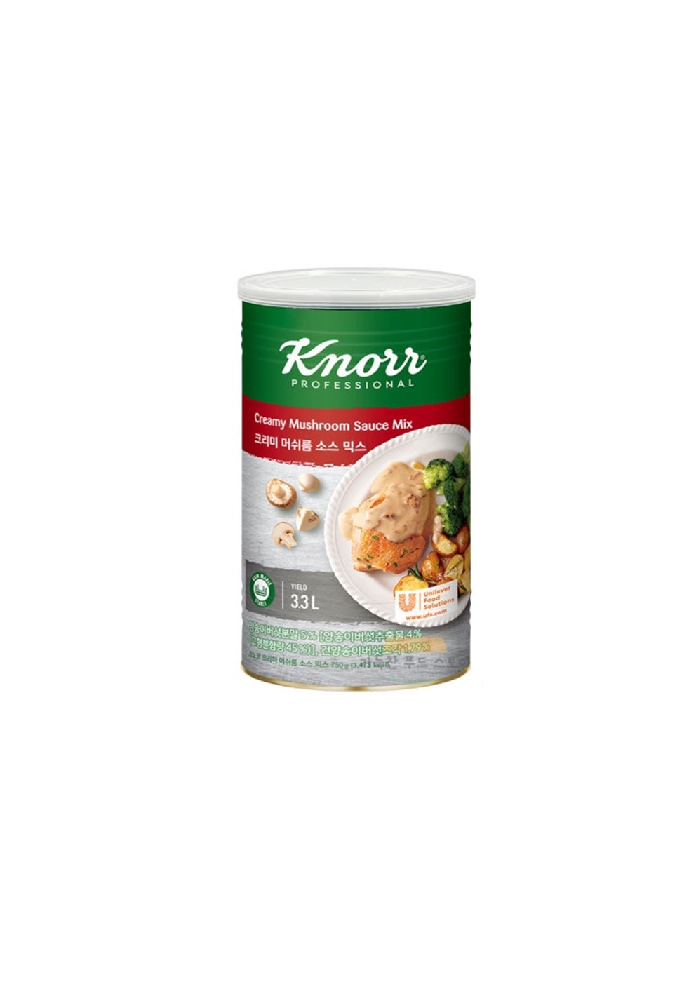 [크노루] 크리미 머쉬룸 소스 믹스 750g